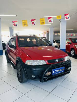 FIAT PALIO 1.8 MPI ADVENTURE WEEKEND 8V GASOLINA 4P MANUAL